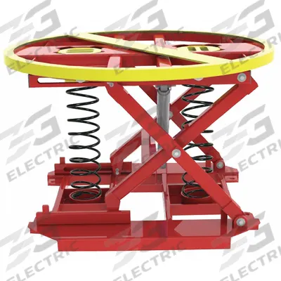 SOUTHWORTH Pallet Positioner and Level Loader: Wt Actuated, 4,500 lb Load Capacity - Self-Leveling Pallet Positioners