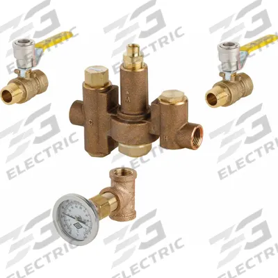 CHICAGO FAUCETS Thermostatic Mixing Valve - Emergency Fixture Mixing Valves