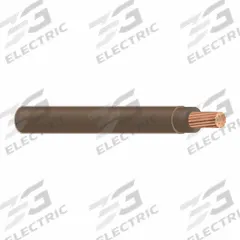 Building Wire: Copper, 12 AWG, 1 Conductors, Solid, Brown, 1,000 ft Lg, THHN/THWN-2 (MPN WXP-6F-1201-07-1000). Key specifications — Voltage: 600 V; Brand: APPROVED VENDOR.