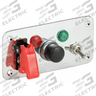 BATTERY DOCTOR Start/Ignition Accessory Panel: (2) 25A @ 12V DC/16A @ 12V DC - Automotive Relay Sockets