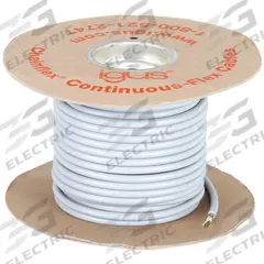 CHAINFLEX Control Cable: 16 AWG, 5 Conductors, 100 ft, PUR Jacket, 1,000 V (MPN CF78-UL-15-05-100). Key specifications — Conductor Material: Copper; Conductor Configuration: Single; Minimum Bend Radius Factor - Fixed: 4 x OD; Minimum Bend Radius Factor - Flexible: 5 x OD; Includes Ground: Yes; Minimum Bend Radius Factor - E-Chain: 6.8 x OD; Resistance Properties: Coolant Resistant; Standards: CE.