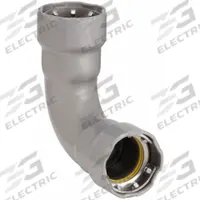 VIEGA MEGAPRESS Crimp Elbow Fitting: 2 in Pipe x 2 in Pipe Size, Press-fit x Press-fit, Steel, HNBR (MPN 25226). Key specifications — attr1347260: VIEGA MEGAPRESS.