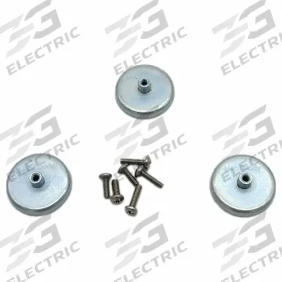 MAG DADDY Magnetic Mounting Kit: Threaded #6-32 (MPN MM600) - Threaded Rare Earth Magnetic Kits