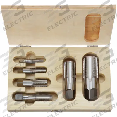 CHICAGO-LATROBE Pipe Tap Set: 6 Pc - Pipe Tap Sets