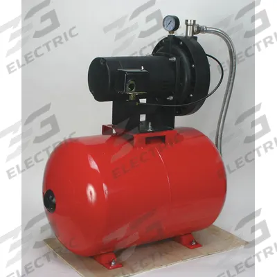 Dayton Convertible Jet Pump System: Single Phase, 115/230V AC, 1 hp - Convertible Well Jet Pump Systems