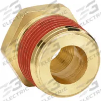 PARKER Metal Pipe Straight: Straight, 1/2 in x 1/8 in, Male NPT Threaded x Female NPT Threaded (MPN VS209P-8-2). Key specifications — Maximum Operating Pressure: 1,000 psi.