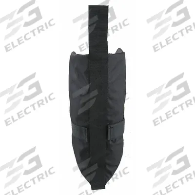 APPROVED VENDOR Weight Bag: Black, Polyester - Weights for Canopy Tents & Temporary Shelters