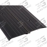 NATIONAL GUARD Door Threshold: Saddle, Aluminum, 4 ft Lg (MPN 8428DKB-48). Key specifications — Brand: NATIONAL GUARD; Transition Type: Fluted.