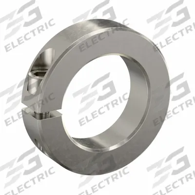 RULAND MANUFACTURING Shaft Collar: 1-Piece, Inch, Round, Clamp-On, 1 3/4 in Bore Dia - Stainless Steel Shaft Collars