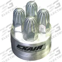 EXAIR Air Gun Nozzle: For 1213-4/1240/1340, Aluminum/Zinc, 2 9/16 in Extension Lg, 82 dB Sound Level (MPN 1111-4). Key specifications — attr66393: Aluminum; attr66401: Yes.