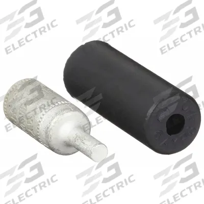 BURNDY Compression Pin Terminal: 4 AWG Pin Size - Pin Terminal Compression Adapters