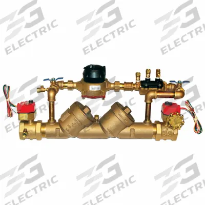 ZURN WILKINS Backflow Preventer: For Water Media, Low Health Hazard, 33°F 180°F, Bronze - Zurn Double Check Backflow Preventer Detectors