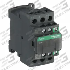 SCHNEIDER IEC Magnetic Contactor: Non-Reversing, 3 Poles, 3NO Contacts, 38 A, 120V AC/240V AC Coil (MPN LC1D38KUE). Key specifications — Brand: SCHNEIDER; Integrated Surge Suppression: No.