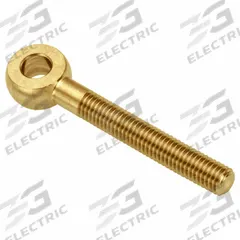 AMPG Fixed Rod End: Brass, Plain, 90 mm Hole Center-to-End Lg, Right Hand, M8-1.25 Thread Size (MPN ZEBM8X90-BR). Key specifications — attr952243: AMPG.