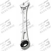 SK PROFESSIONAL TOOLS Combination Wrench: Alloy Steel, Chrome, 17 mm Head Size, 10 in Overall Lg (MPN 80011). Key specifications — attr309600: 17 mm; attr309611: Chrome; attr309610: Alloy Steel; attr309604: No; attr309612: No; attr309613: No; attr309615: No; attr324932: SK PROFESSIONAL TOOLS.