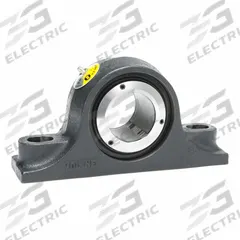 MOLINE BEARING Pillow Block Bearing: 1 11/16 in Bore, Spherical E Roller Bearing, Cast Iron, 2 Holes (MPN 29721111). Key specifications — Maximum Speed: 2,650 RPM; Mounting Bolt Size: 1/2 in; Brand: MOLINE BEARING.