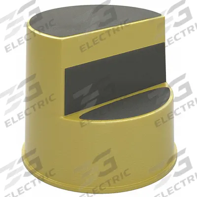 APPROVED VENDOR Step Stool: 13.5 in Overall Ht, 350 lb Load Cap, 2 Steps, Plastic - Round Rolling Step Stools