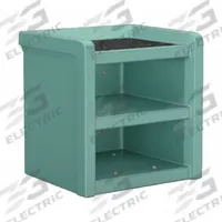 CORTECH Nightstand: Aqua, 21 1/2 in Overall Ht, 21 in Overall Wd, 18 in Overall Dp, 3 Shelves (MPN 7609AQ). Key specifications — Brand: CORTECH; Furniture Series: Endurance.