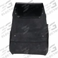 CLC Tool Bag: 10 in W x 4 in D x 13 in H, Black, Leather, 10 Pockets, 0 Inside Pockets, Leather (MPN 55423). Key specifications — Color: Black; Brand: CLC; Material: Leather.