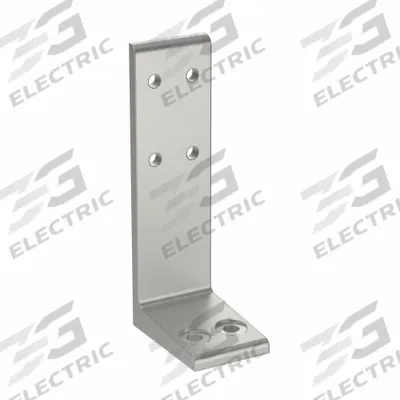 FATH INC. Floor Mount: 40 Series, Aluminum, 40 mm x 76 mm x 140 mm - Floor Mounts