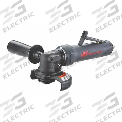 INGERSOLL RAND Air Angle Grinder: 5 in Wheel Dia, 1 hp Horsepower, 12,000 RPM Max. Speed - Standard Reach Air-Powered Angle Grinders