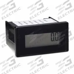 TRUMETER Hour Meter: Hour Meters, Front Panel Mounting, Digital, 1 1/8 in x 2 in, LCD, Tenth, 12/4 (MPN 6320-2000-0000). Key specifications — Mounting Style: Panel; Standards: CUL; Bezel Face Shape: Rectangular; Hour Unit Increment: Tenth; NEMA Enclosure Rating: 12; Brand: TRUMETER; Manufacturer Part Number: 6320-2000-0000; Meter Type_Broad: Digital.