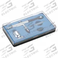 SPEEDAIRE Air Brush Kit: 7 mL Cup Capacity, 0.3 cfm @ 40 psi, 50 psi Max Working Pressure, Gravity (MPN 48PX91). Key specifications — Brand: SPEEDAIRE; Air Consumption: 0.3 cfm @ 40 psi; Includes: Gravity Feed Cups with Lid.