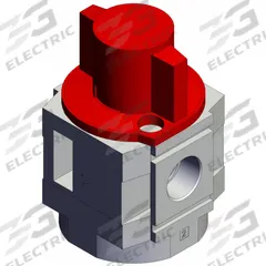 SMC Air Line Valve: 3/8 in Rc, 3/8 in Rc Outlet Size, 125 psi Max Op Pressure, 60°C Max Op Temp (MPN VHS30-03-D). Key specifications — attr110771: VHS30-03-D; attr1333441: Resin.