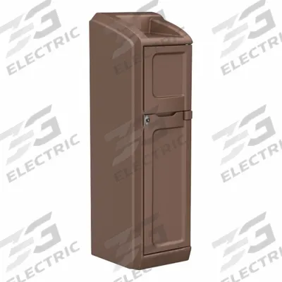 CORTECH Locker with Door: Brown, 78 1/2 in Overall Ht, 26 in Overall Wd, 26 in Overall Dp - Lockers