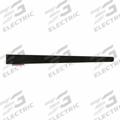 FAIRCHILD Seal: Triangle, Self-Adhesive Mounting, Std, EPDM, 25 ft Overall Lg - Specialty-Section Foam Rubber Seals