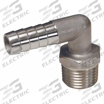 DIXON VALVE & COUPLING Barbed Hose Fitting: For 1/2 in Hose I.D., Hose Barb x NPT - 303 Stainless Steel Multipurpose (Air, Water, Chemical) Rigid Barbed Hose Fittings