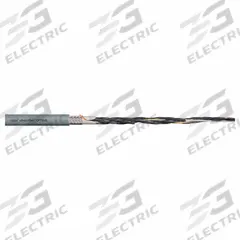 CHAINFLEX Control Cable: 16 AWG, 25 Conductors, Order by the Foot, PUR Jacket, 1,000 V (MPN CF78-UL-15-25Y). Key specifications — Conductor Material: Copper; Minimum Bend Radius Factor - Fixed: 4 x OD; Minimum Bend Radius Factor - Flexible: 5 x OD; Includes Ground: Yes; Minimum Bend Radius Factor - E-Chain: 6.8 x OD; Resistance Properties: Oil and Grease Resistant; Standards: CE 2014/35/EU; Product Type: Control Cable.