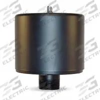 SOLBERG Filter Silencer: 1 1/4 in (M)NPT Inlet Size, 70 cfm, 6.62 in Overall Ht, 6.12 in Outside Dia (MPN FS-19P-125). Key specifications — attr60071: FS-19P-125; attr60074: SOLBERG.