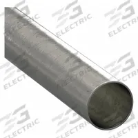 EMT Conduit - Standard: 304 Stainless Steel, Polished, 1/2 in Trade Size, 10 ft Nominal Lg (MPN S10510CT00). Key specifications — Color: Gray.