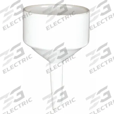 APPROVED VENDOR Buchner Funnel: Porcelain, 1.15 L, 164.85 mm, 21.84 mm, 104.1 mm Stem Lg - Buchner Funnels