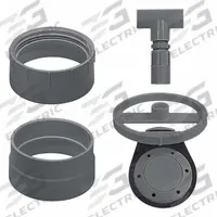 SPEARS Backwater Valve: 2 in Pipe Size, Socket, PVC, PVC, 43 psi Max. Pressure (CWP) (MPN S275P-AK). Key specifications — Connection Type: Socket; Includes Extension Kit: Extension Kit Included; Brand: SPEARS.