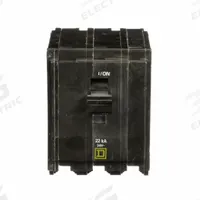 SQUARE D Miniature Circuit Breaker: 80 A, 120/240V AC, Three Phase, 22kA at 120/240V AC, 3 Poles (MPN QO380VH). Key specifications — Phase: Three; Amps: 80 A; AC Voltage Rating: 120/240V AC; Max. AIR Rating: 22kA at 120/240V AC; For Use With: QO Load Centers and NQ Panelboards; Brand: SQUARE D.