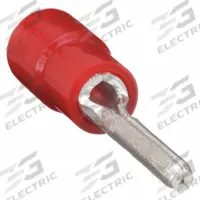 STA-KON Pin Terminal: Red, Vinyl, 0.075 in Pin Dia (MPN 18RA-47PT). Key specifications — Seam Style: Brazed; Brand: STA-KON; Manufacturer Part Number: 18RA-47PT.
