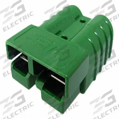 ANDERSON POWER PRODUCTS Housing: SB 50, Green, Plastic, MPN 992G6-BK - Multipole SB Connector Housings