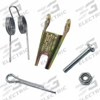 CROSBY Spring Latch: Spring, 2 1/4 in Latch Lg, Pin, 1/4 in Latch Eye Dia, 27/32 in Wd Between Eyes (MPN 1096515). Key specifications