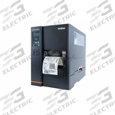 BROTHER Desktop Printer: Direct Thermal/Thermal Transfer, Titan 4520TN, 4.1 in Max. Print Wd - Up to 3,000 Labels per Day