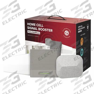 WEBOOST Signal Amplifier: 65 dB Max Gain, Multiple, 5G - Home Indoor Signal Boosters