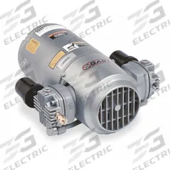 GAST Piston Air Compressor/Vacuum Pump: 0.75 hp, 1 Phase, 115/230V AC, 27.5 in Hg Max Vacuum (MPN 5LCA-251-M550NGX). Key specifications — attr50761: 115/230V AC; attr50712: GAST; attr51763: 1.