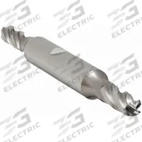 APPROVED VENDOR Ball End Mill: Carbide, Double End, 4 Flute, 9/32" Mill Dia, 11/16" LOC, 3-1/2" OAL (MPN 245-001050)