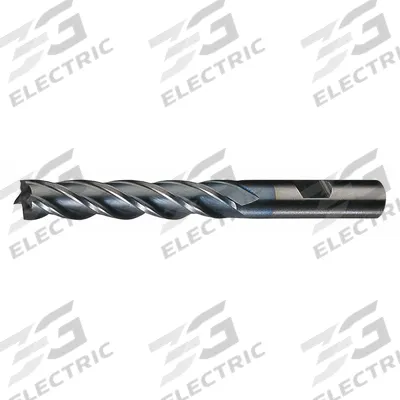 CLEVELAND Square End Mill: High Speed Steel, TiCN Coated, 6 Flute, 1-3/4" Mill Dia - General Purpose High-Speed Steel Square End Mills