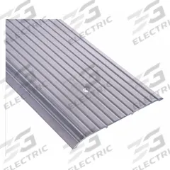 NATIONAL GUARD Door Threshold: Saddle, Aluminum, 4 ft Lg (MPN 659-48"). Key specifications — Brand: NATIONAL GUARD; Transition Type: Fluted.