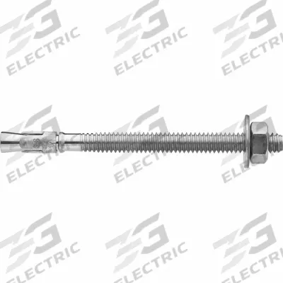 DEWALT Sleeve Anchor: 4 1/4 in Overall Lg, 3/4 in Dia, 3/4"-10 Thread Size, Stainless Steel - Hex-Head Sleeve Anchors