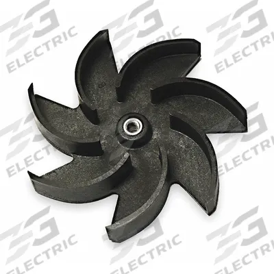 ZOELLER Impeller: Mfr Part # 006224, Includes Impeller/Insert, Plastic - Impellers for Dewatering & Wastewater Pumps