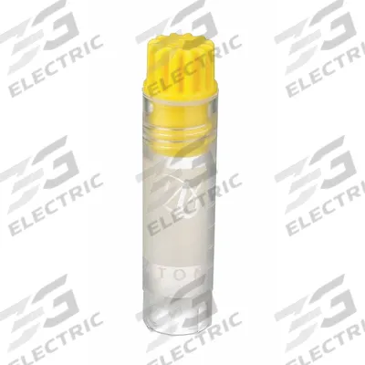 APPROVED VENDOR Cryogenic Vial: Cryogenic, Polypropylene, 2 mL, Yellow, 12 mm Body Dia - Plastic Cryogenic Vials