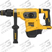 DEWALT Cordless Rotary Hammer: L-Shape, 60V DC, SDS-Max, 1 9/16 in max, (1) Bare Tool, 4.5 ft-lb (MPN DCH481B). Key specifications — attr113858: 60V DC; attr113796: DEWALT; attr113851: 1-9/16 in; attr113808: 0 bpm to 3,150 bpm; attr113803: Yes; attr113838: Hammer Only; attr113809: Yes; attr113815: (1) Bare Tool.
